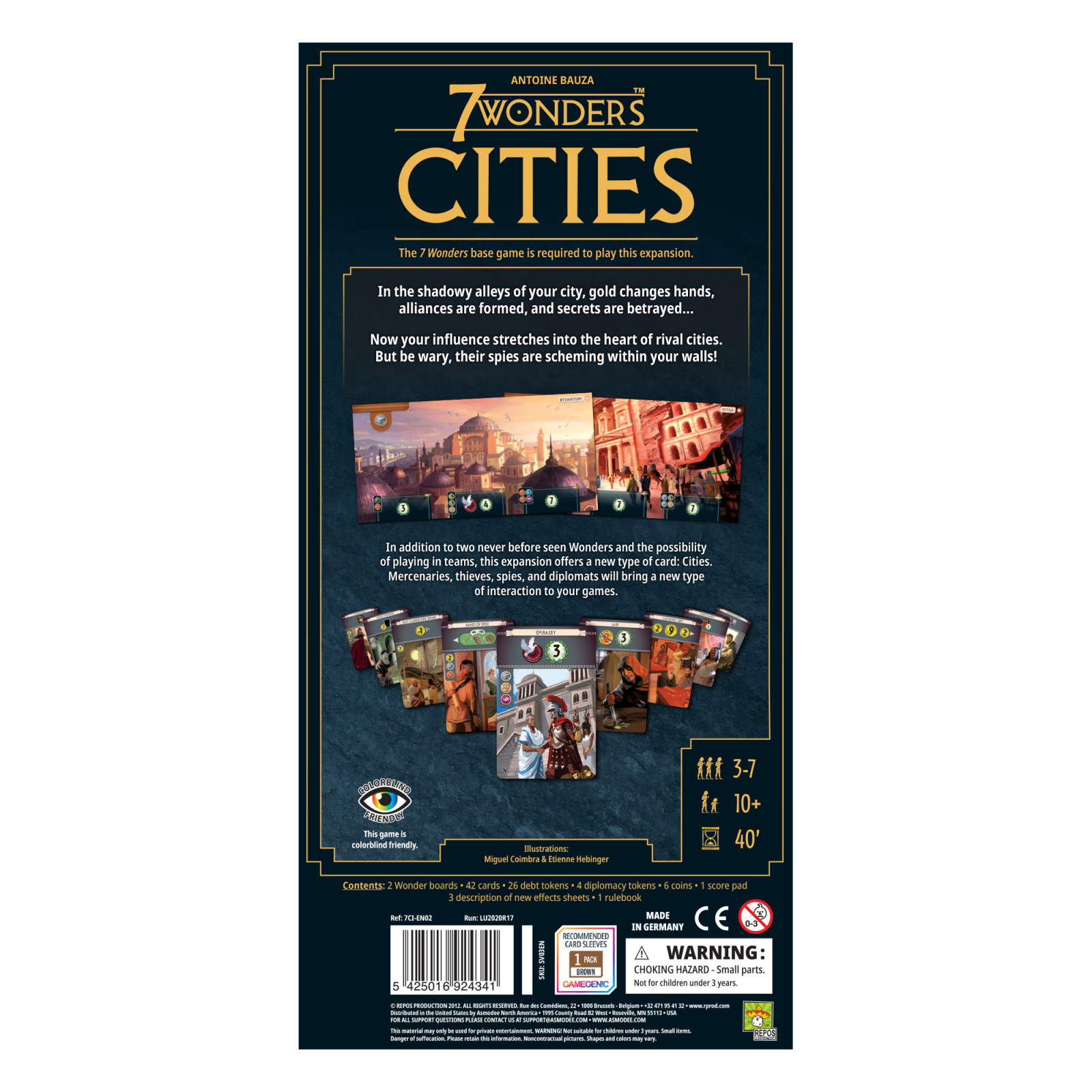 7 Wonders : New Edition - Cities Expansion